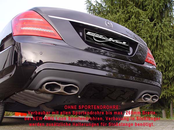 S-Klasse w221 AMG-Look Schweller Kurz o. Lang Goeckel Tuning