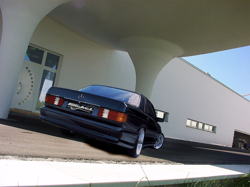 AMG-Look, Perfromance Look, Dynamik Look,  Frontspoiler für S-Klasse W126, SEC C126, W126 Goeckel