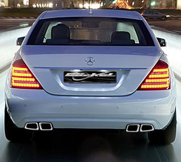 S-Klasse W221 Sportauspuff Sportendrohre AMG63 Sport Endrohr Systeme Klappenauspuff Sound Gockel Perfromance