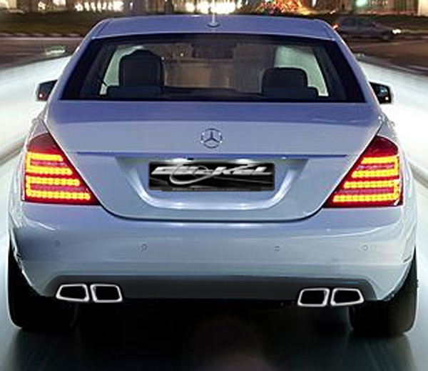 S-Klasse W221 Sportauspuff Sportendrohre AMG63 Sport Endrohr Systeme Klappenauspuff Sound Gockel Perfromance