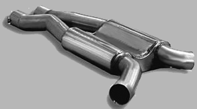 Mercedes Sportauspuff  Mittelschalld&auml;mpfer S Klasse W221