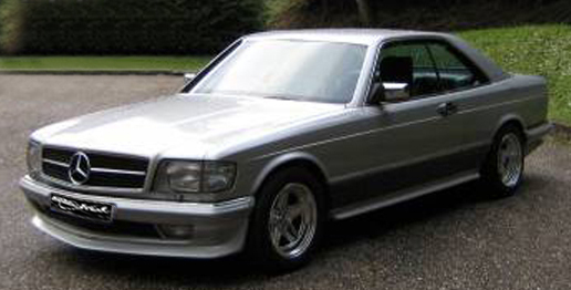 AMG Frontspoiler SEC C126, W126 Goeckel