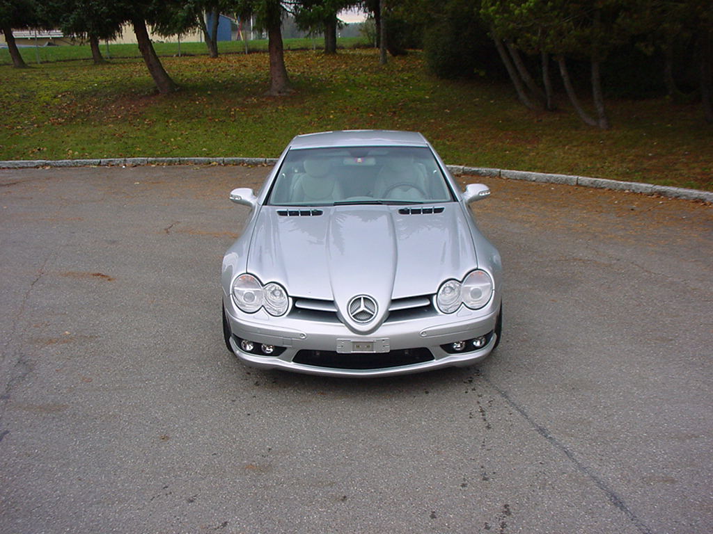 Mercedes SL R230 SLR Look  Styling Umbau Göckel