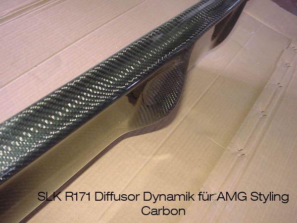 SLK R171 Diffusor Heckblende Mercedes Benz