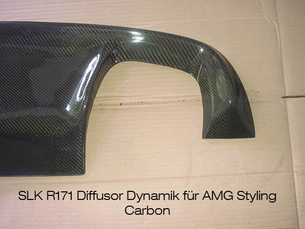 SLK R171 Diffusor Heckblende Mercedes Benz