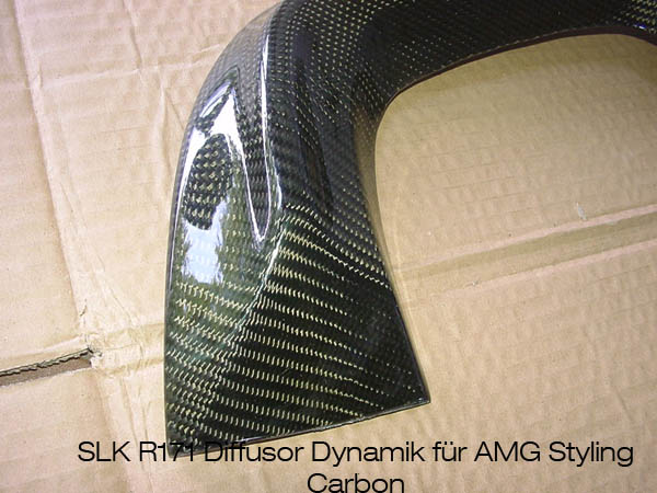 SLK R171 Diffusor Heckblende Mercedes Benz