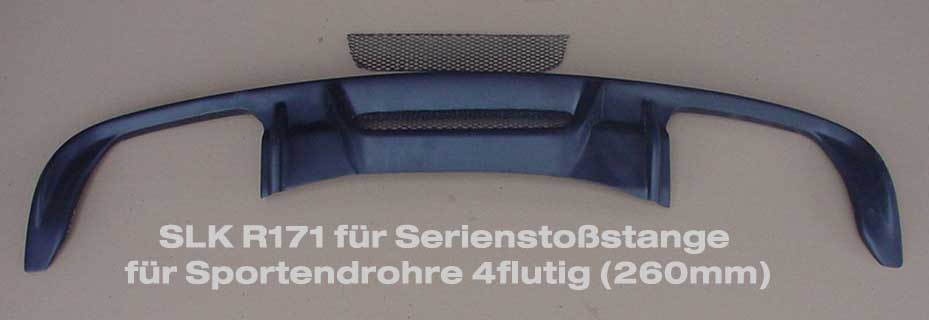 SLK R171 Diffusor Heckblende Mercedes Benz