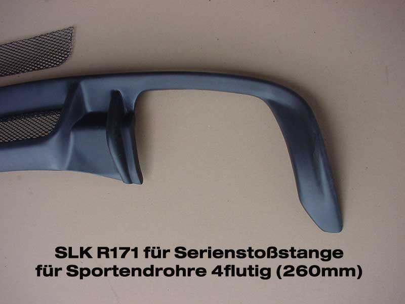 SLK R171 Diffusor Heckblende Mercedes Benz