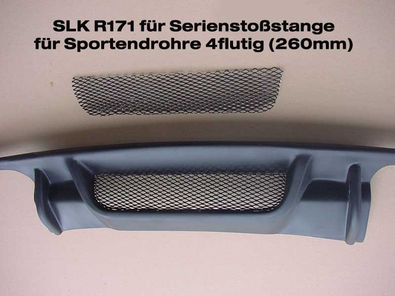 SLK R171 Diffusor Heckblende Mercedes Benz