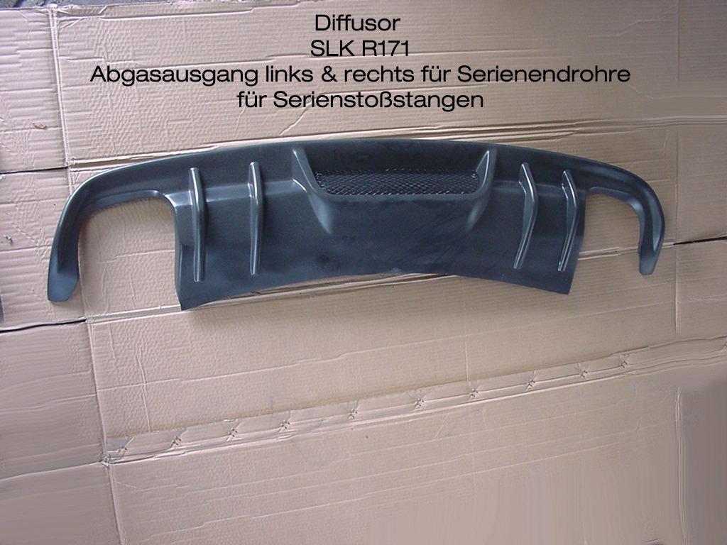 SLK R171 Diffusor Heckblende Mercedes Benz