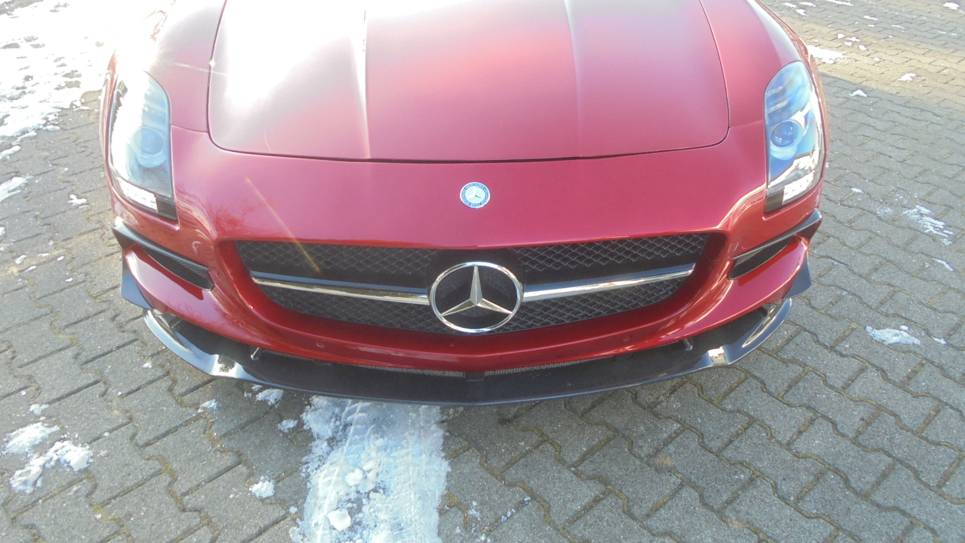 SLS C197 Coupe, Roadster, Black Series Look auf der Basis des Serien SLS. Keine Karosseriebearbeitung notwendig. Jederzeit r&uuml;ckr&uuml;stbar. G&ouml;ckel Performance 