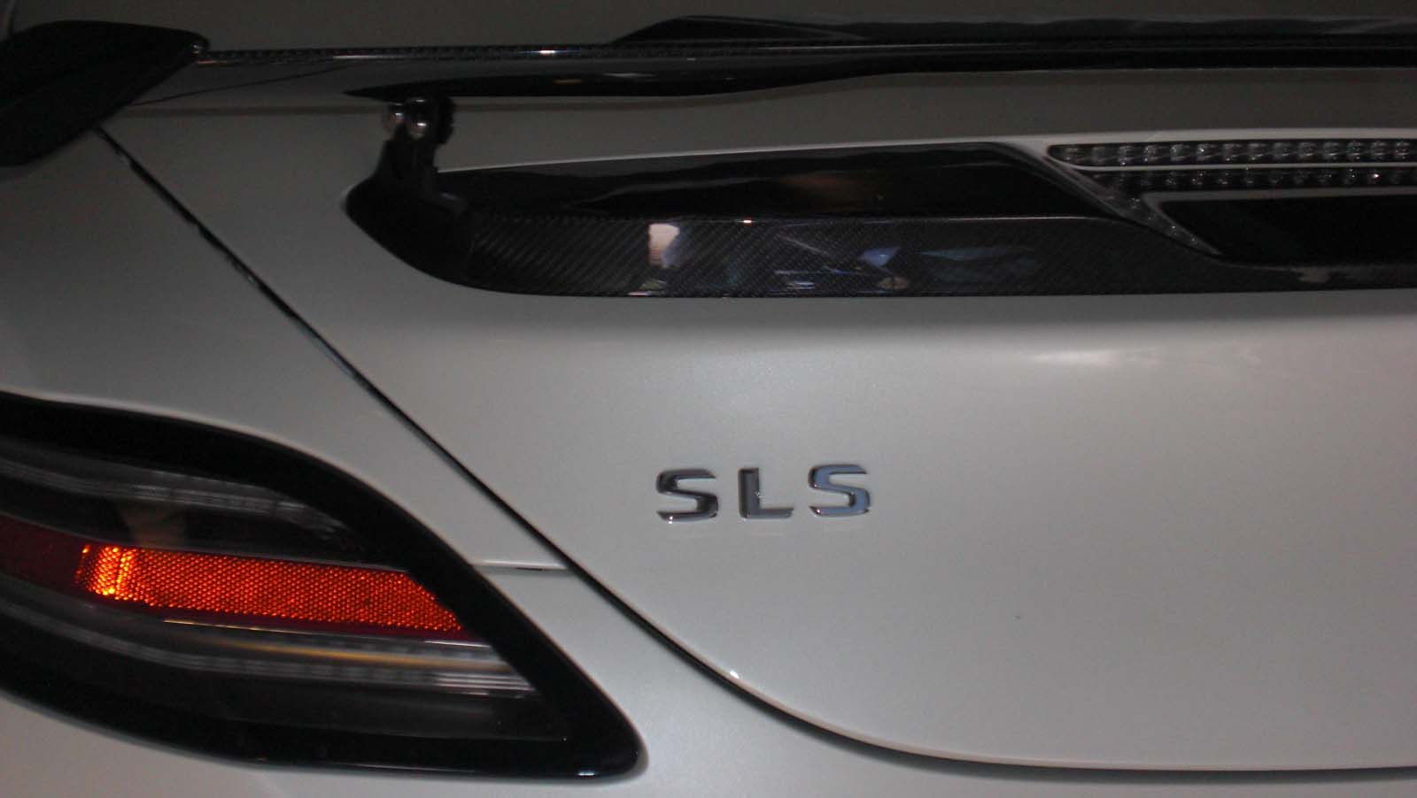 SLS C197 Black Series Heckfl&uuml;gel, Heckspoiler G&ouml;ckel Carbon 