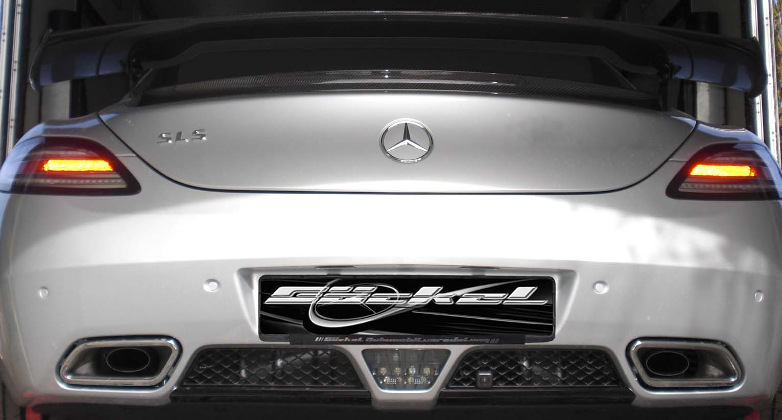 SLS C197 Black Series Heckfl&uuml;gel, Heckspoiler G&ouml;ckel Carbon 