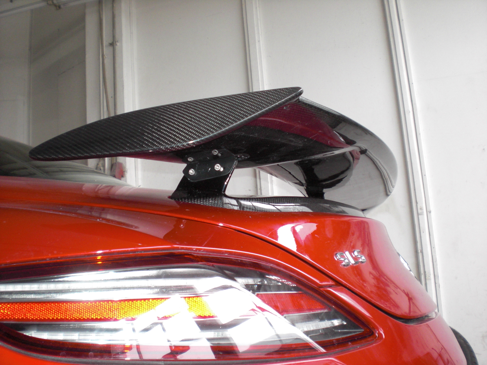 SLS C197 Black Series Heckfl&uuml;gel, Heckspoiler G&ouml;ckel Carbon 