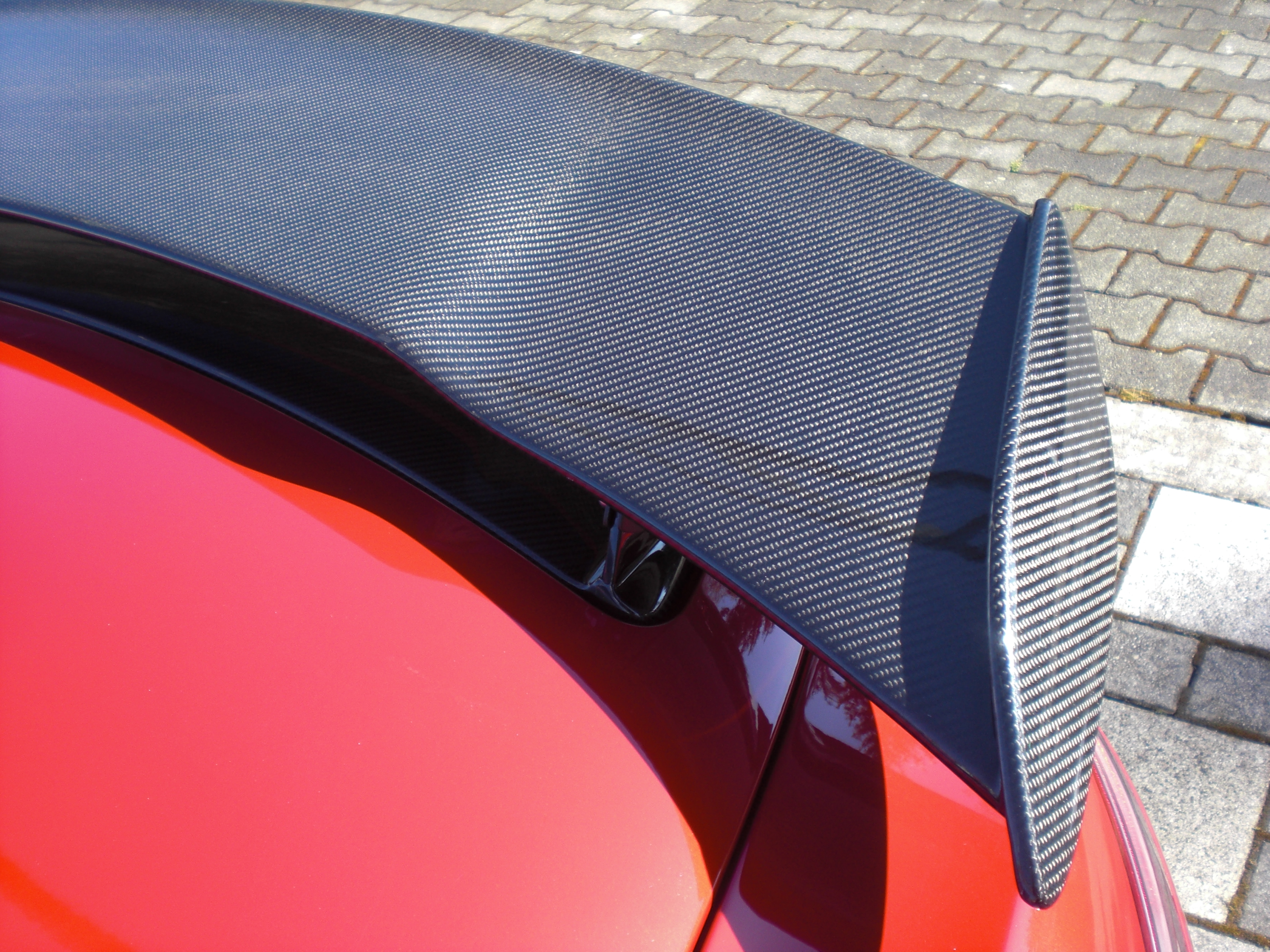 SLS C197 Black Series Heckfl&uuml;gel, Heckspoiler G&ouml;ckel Carbon 