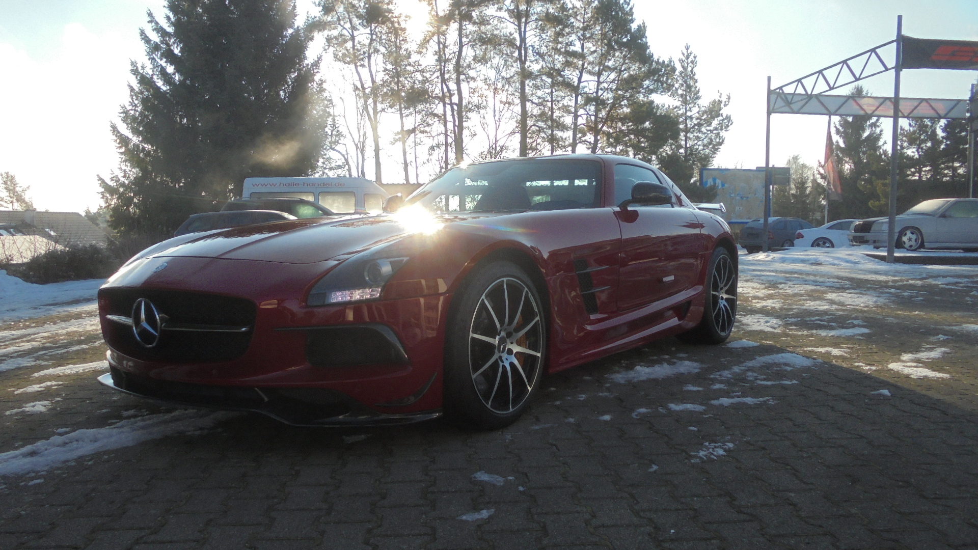 SLS AMG Black Series Look Breitbau