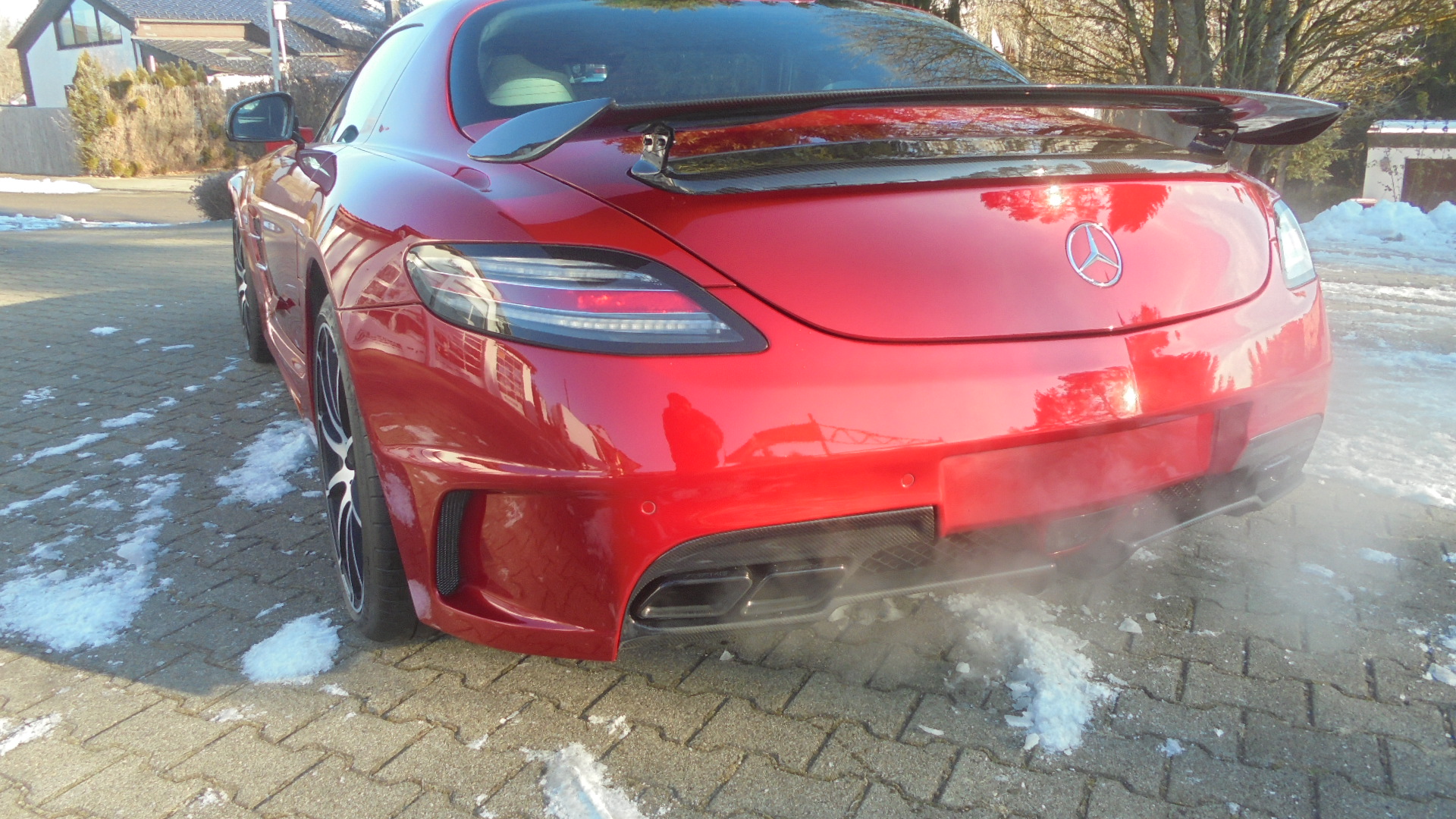 SLS AMG Black Series Look Breitbau