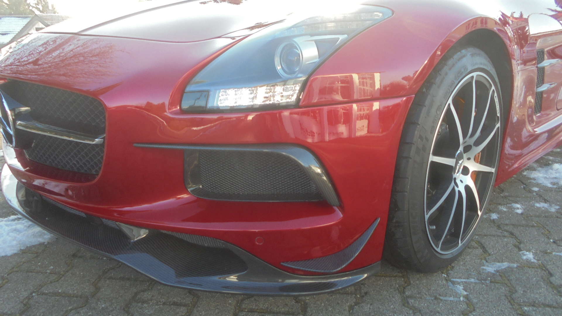 SLS AMG Black Series Look Breitbau