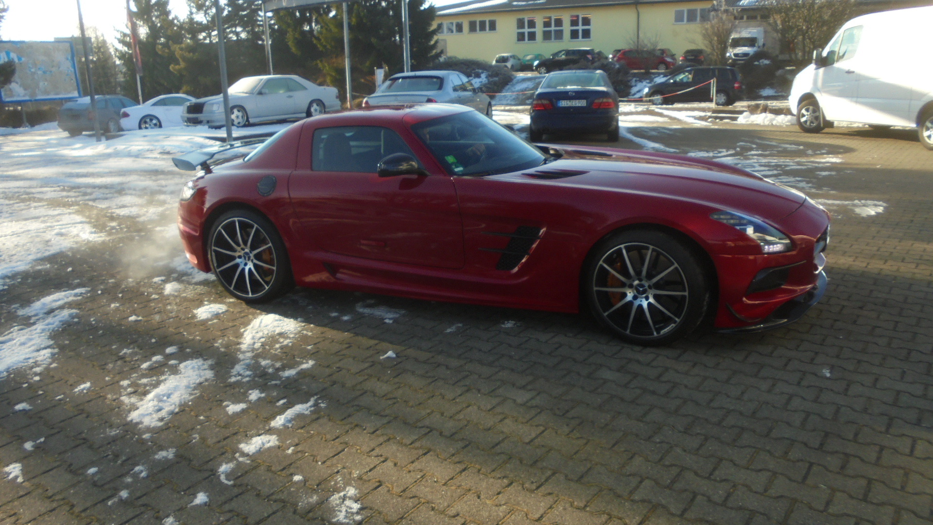 SLS AMG Black Series Look Breitbau