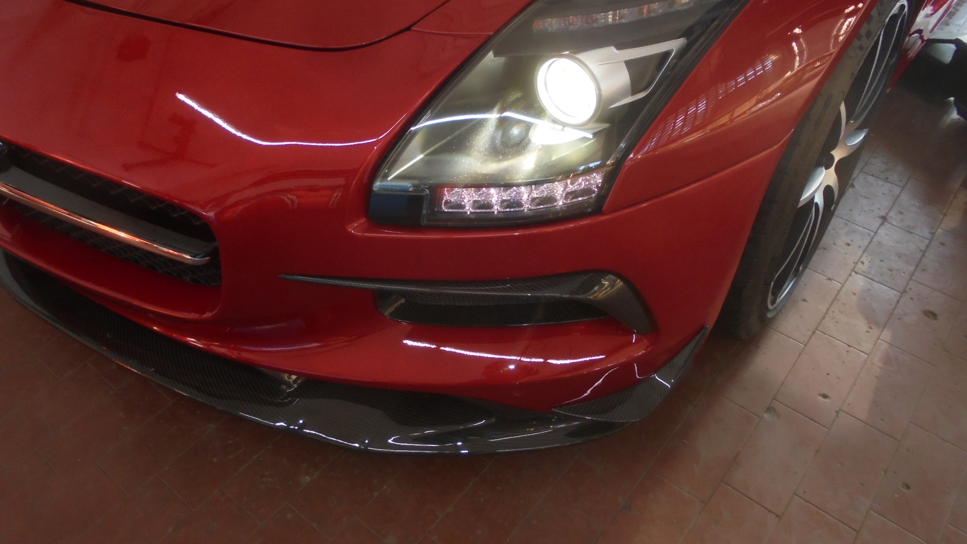 SLS AMG Black Series Look Breitbau