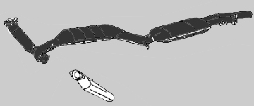 SL R107 C107 W107 500 560  er Katalysator