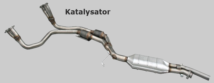 SL R107 SLC W107 380 420 500 er Katalysator