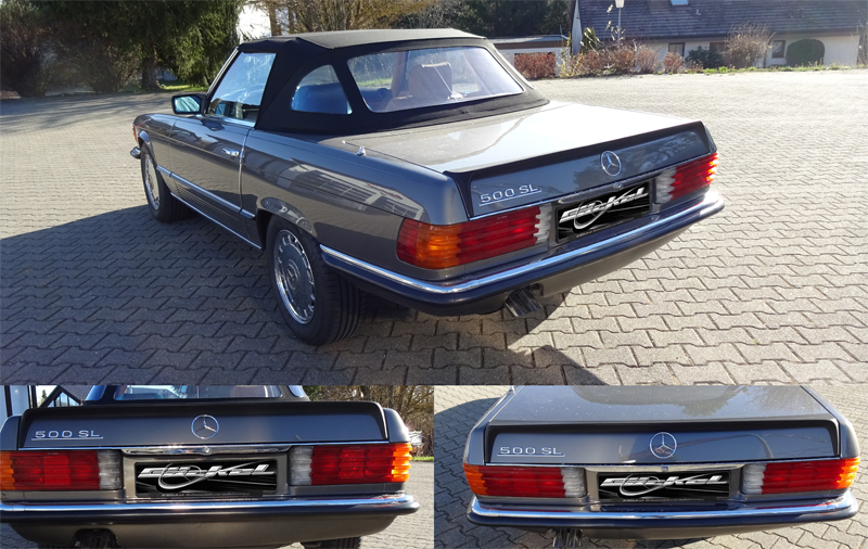 SL  SLC W107 R107 C107 Heckspoiler Mercedes Benz AMG