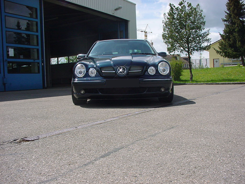 SLR Look Sport Motorhaube W210 Goeckel