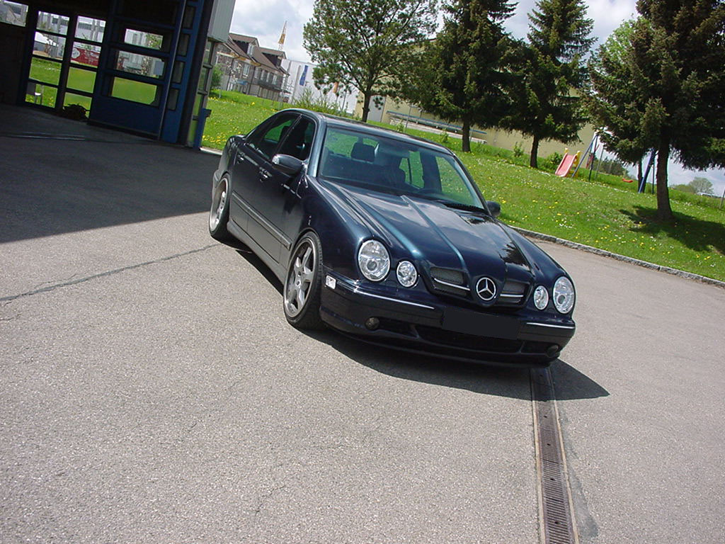 SLR Look Sport Motorhaube W210 Goeckel