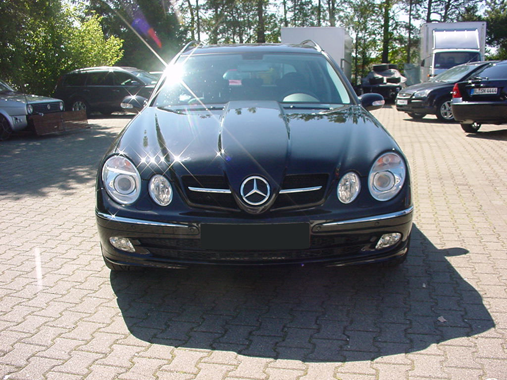 SLR Look Sport Motorhaube W211 Goeckel