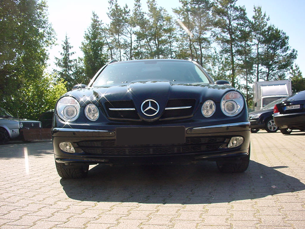 SLR Look Sport Motorhaube W211 Goeckel
