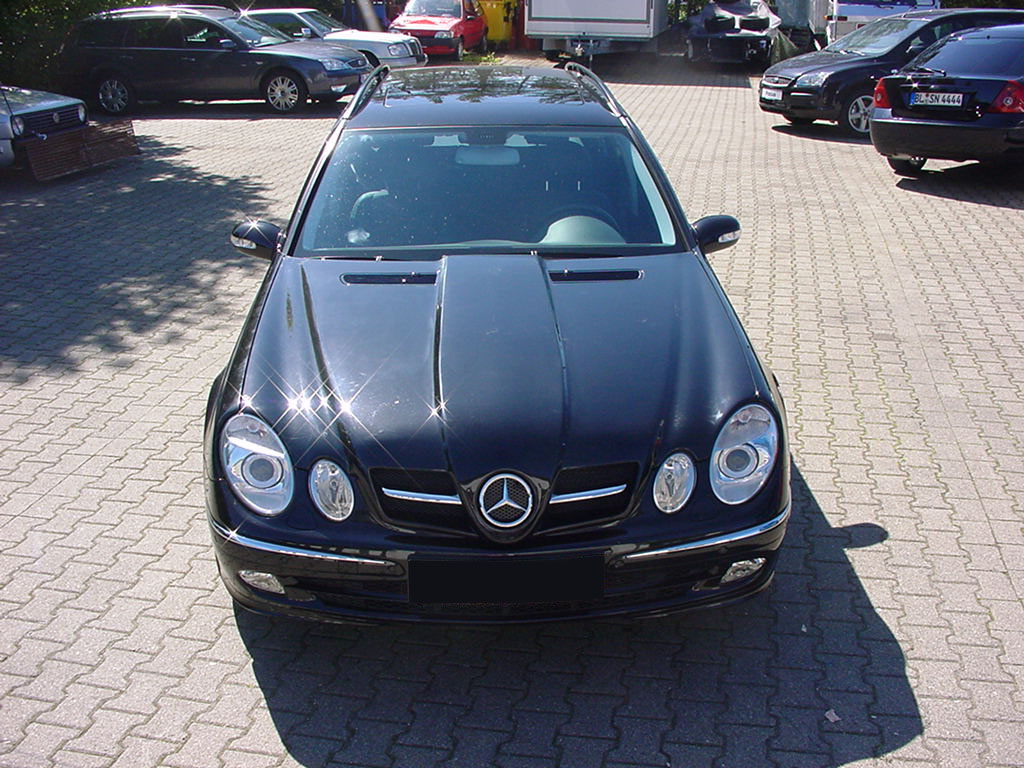 SLR Look Sport Motorhaube W211 Goeckel