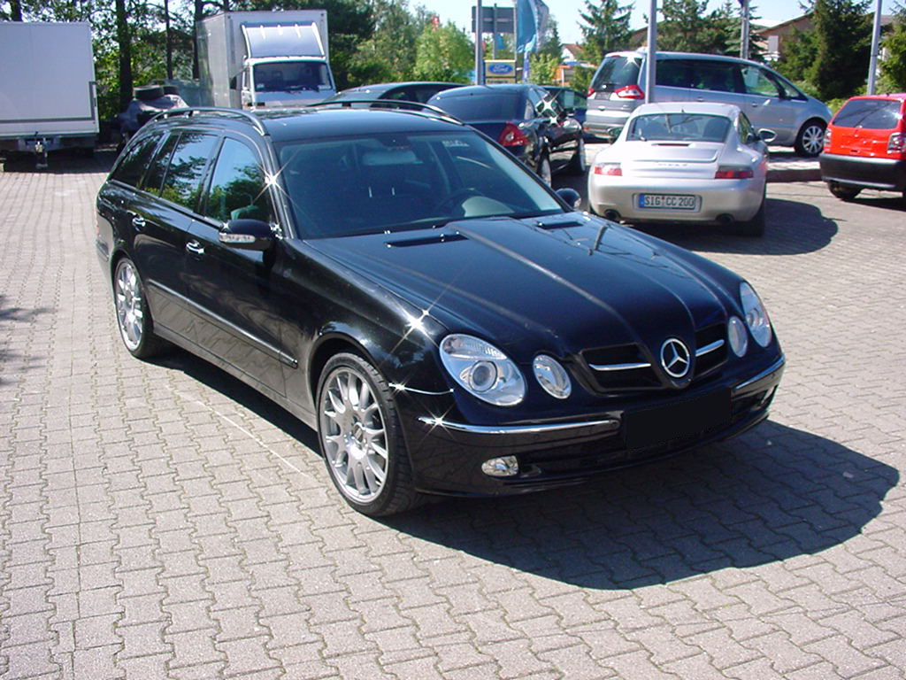 SLR Look Sport Motorhaube W211 Goeckel