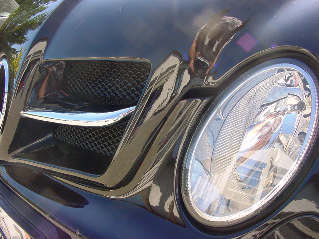 SLR Look Sport Motorhaube W211 Goeckel