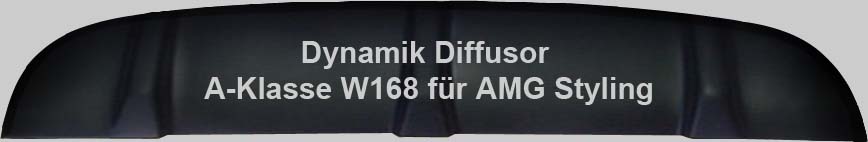 Diffusor A-Klasse W168