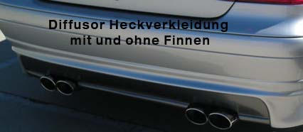 Diffussor Mercedes dynamik