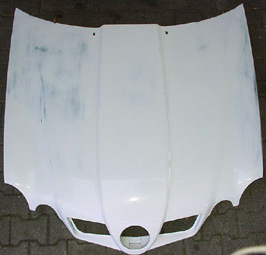 SLR Sportmotorhaube E-Klasse W210 Umbau