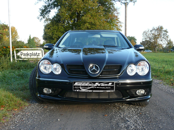 Sportmotorhaube clk w209